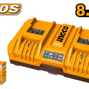 Ingco 20V 4Ah P20S 2-port Lithium-Ion Battery Charger  FCLI2082