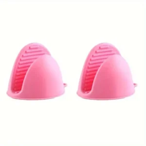 Decakila KMTT053W - Silicone Oven Mitts - Pink