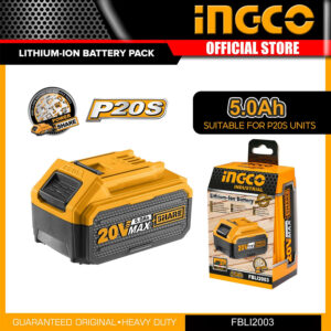 Ingco 20V 5.0Ah Lithium-Ion Battery Pack   FBLI20031