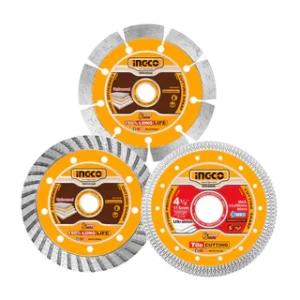 Ingco 3 Pieces 4½" Dry Diamond Disc Set  DMD063115